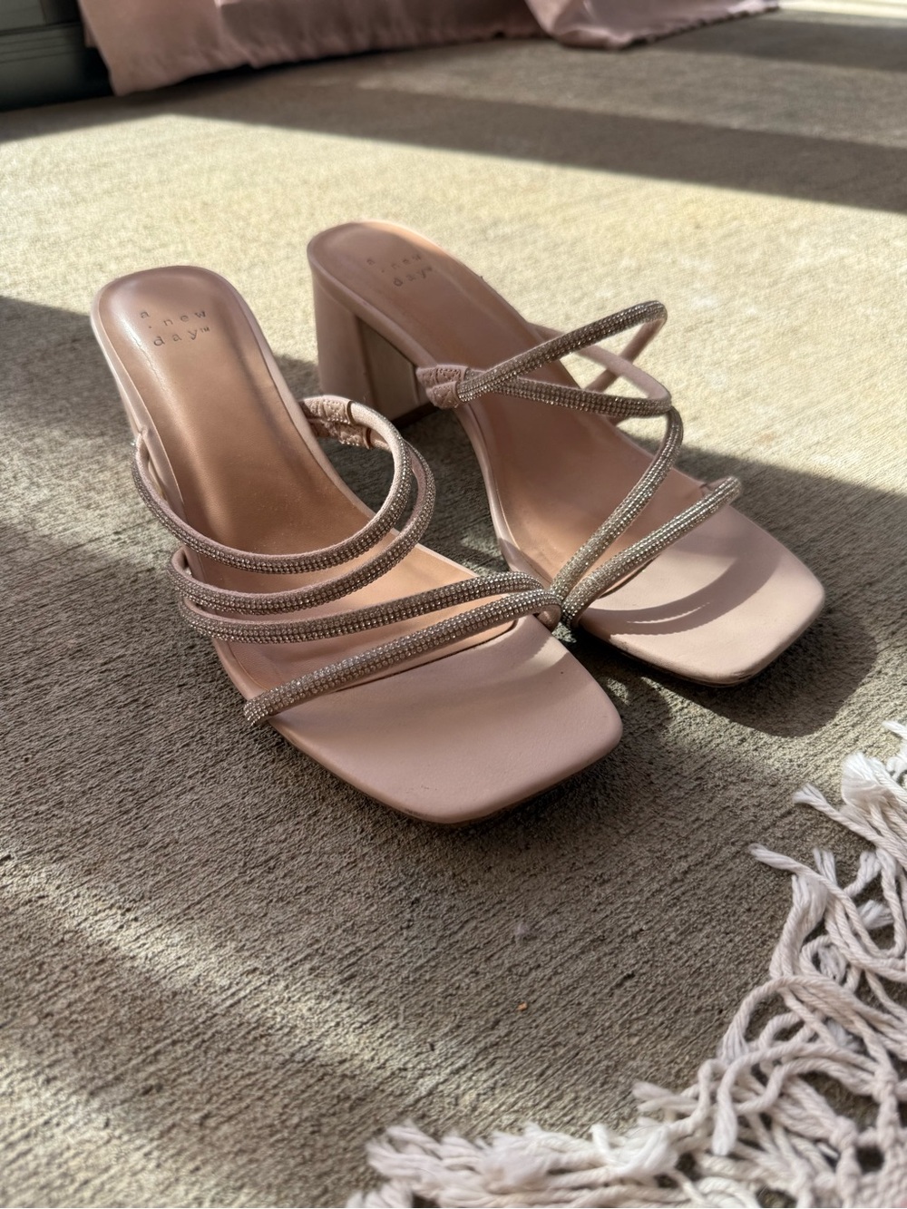 Madden Girl Strappy Block Heel Sandals